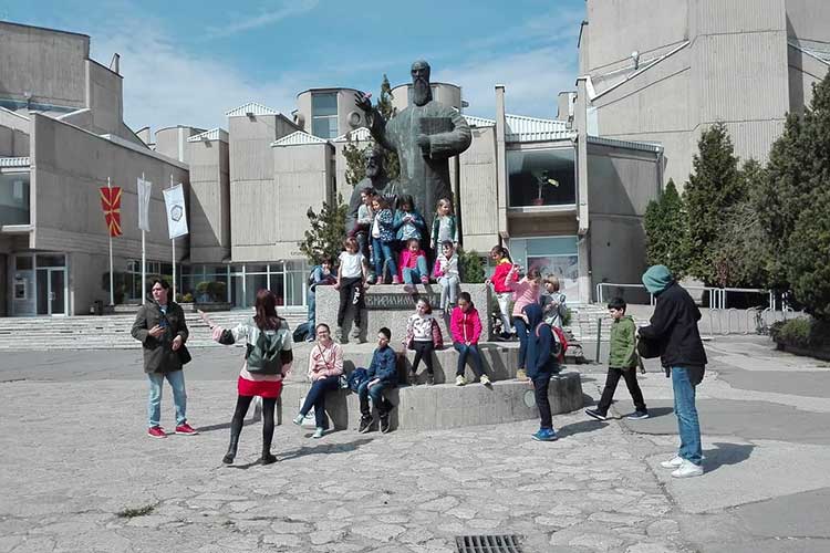 Grad za site im pokaza na decata kako da se saka i cuva Skopje 4